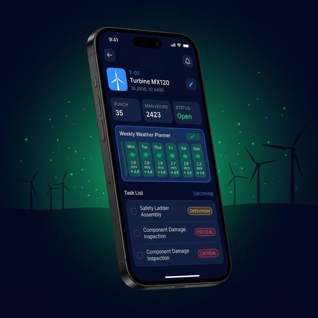 TurbineDoc Operation Planner