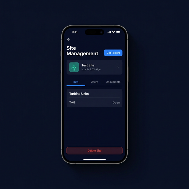TurbineDoc Saha Yönetimi